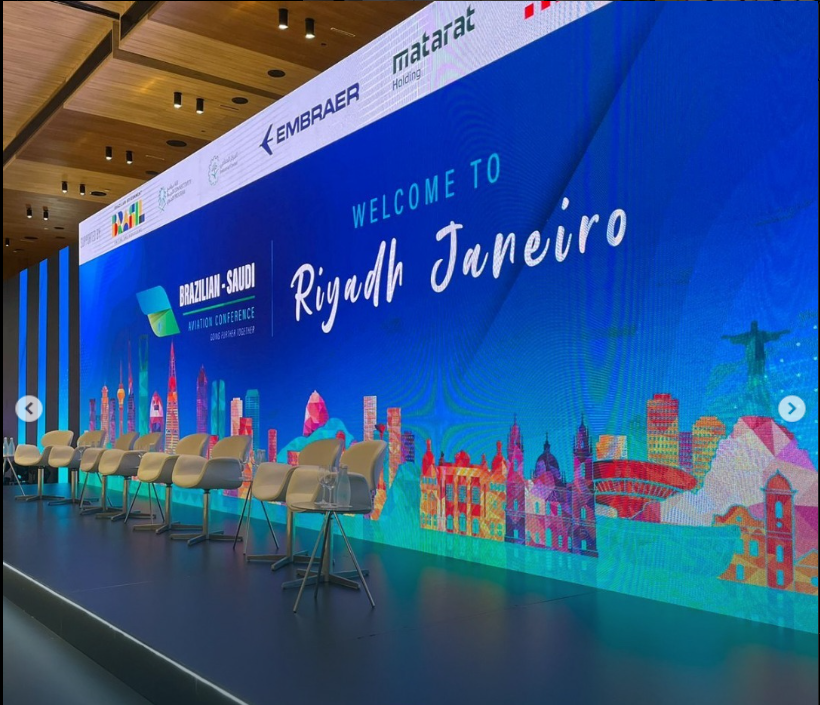 Conferência Brasil e Arábia Saudita em Aviação